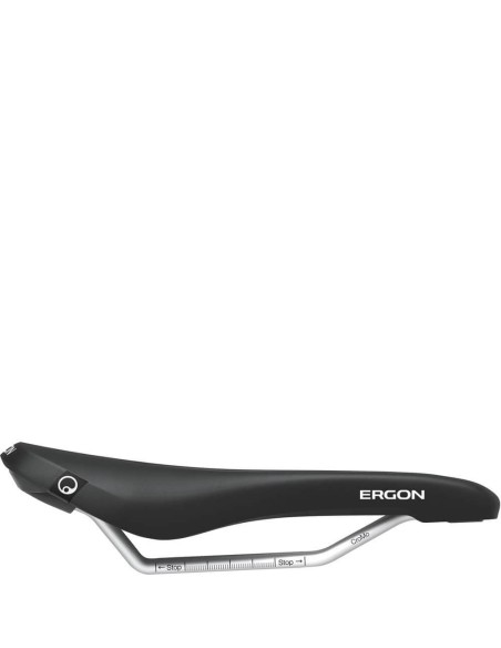 Ergon zadel SM dames zwart S/M zwart