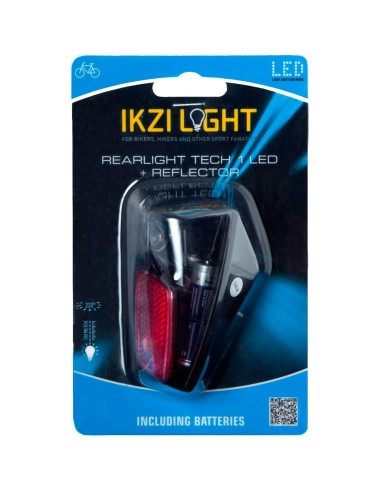 IKZI Light achterlicht batterij spatbord