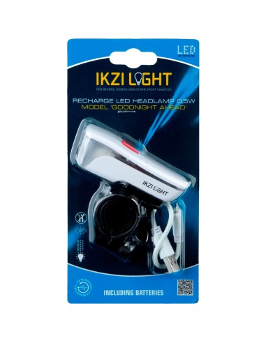 IKZI Light koplamp Goodnight usb 10 lux stuurbocht