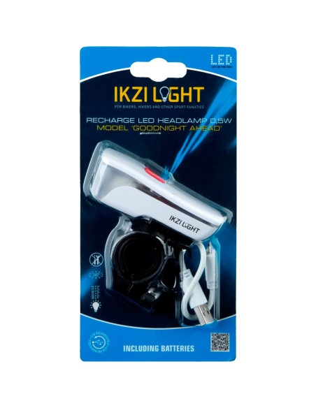 IKZI Light koplamp Goodnight usb 10 lux stuurbocht