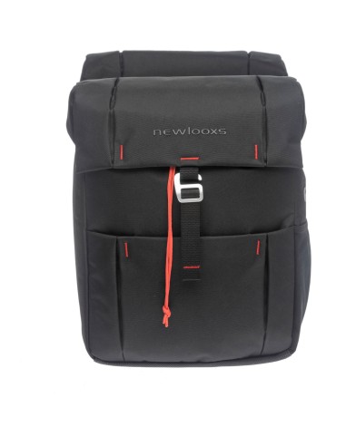 New Looxs fietstas dubbel Vigo black AVS 37L