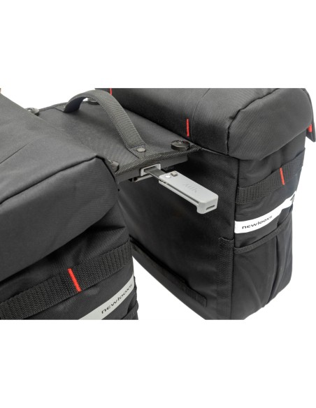 New Looxs fietstas dubbel Vigo black MIK 37L