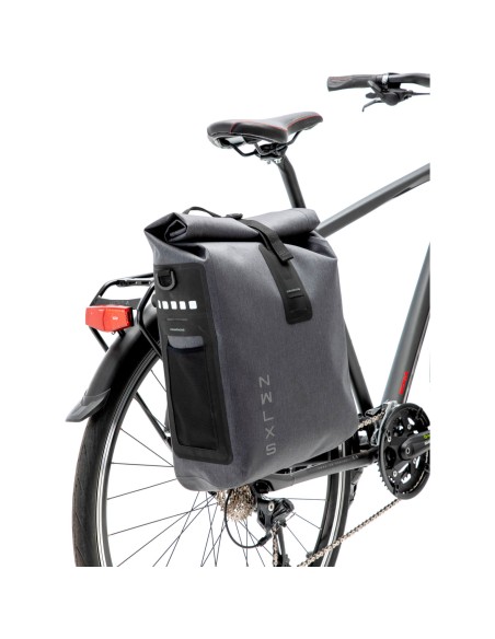 New Looxs schoudertas Varo waterdicht grey 20L