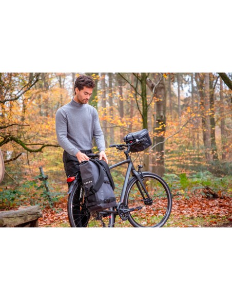 New Looxs rugtas Varo waterdicht grey 22L 15 inch