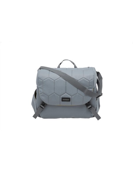 New Looxs schoudertas Mondi Joy Quilted grey 18,5L