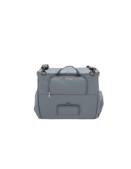 New Looxs schoudertas Mondi Joy Quilted grey 18,5L