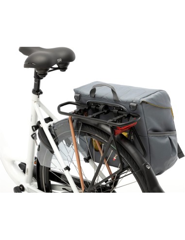 New Looxs schoudertas Mondi Joy Quilted grey 18,5L