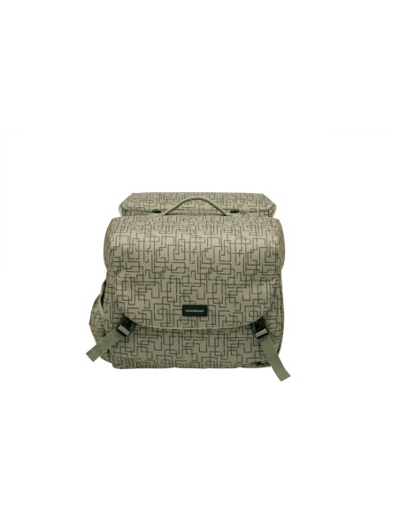 New Looxs fietstas dubbel Mondi Joy Ivy walnut MIK 38L