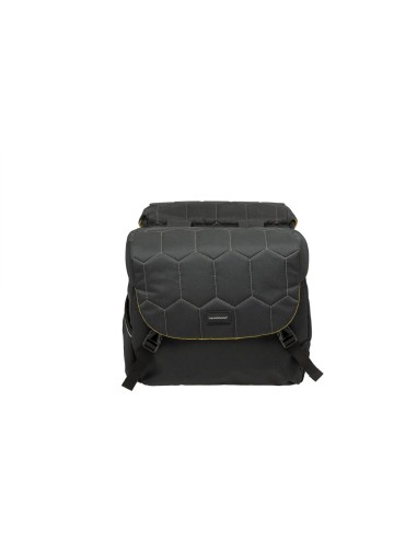 New Looxs fietstas dubbel Mondi Joy Quilted black 38L