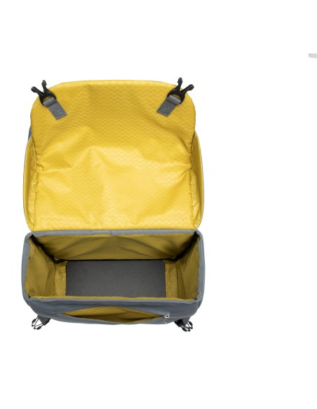 New Looxs fietstas dubbel Mondi Joy Quilted grey 38L
