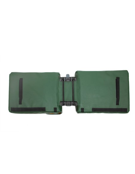 New Looxs fietstas dubbel Odense green Racktime 39L