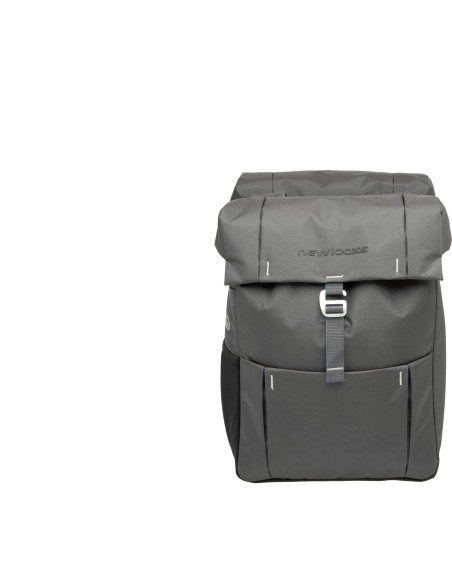 New Looxs fietstas dubbel Vigo grey 37L