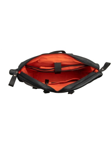 New Looxs laptoptas leer Verla zwart 21 liter