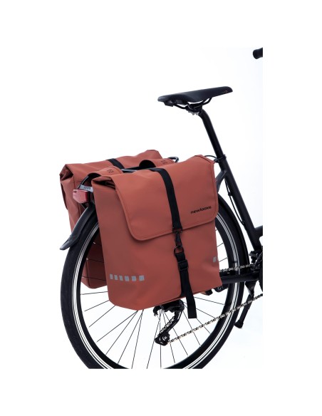 New Looxs fietstas dubbel Odense rust 39L
