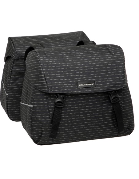 New Looxs fietstas dubbel Joli nomi black 37L