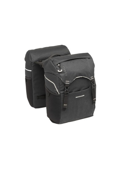 New Looxs fietstas dubbel Sports zwart Racktime2 32L