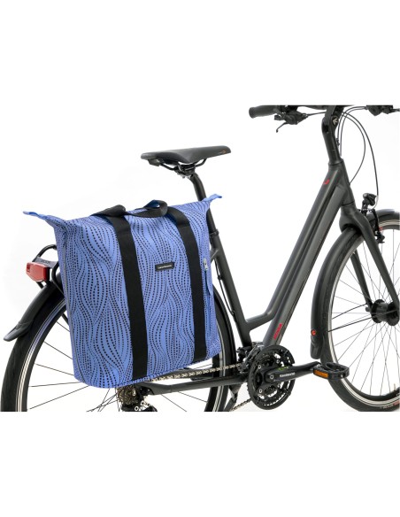 New Looxs fietstas enkel shopper Kota Alma blue 24L