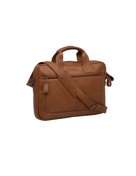 New Looxs laptoptas Luko leer cognac 7.5L 15 inch