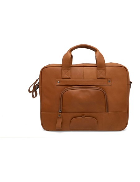 New Looxs laptoptas Luko leer cognac 7.5L 15 inch