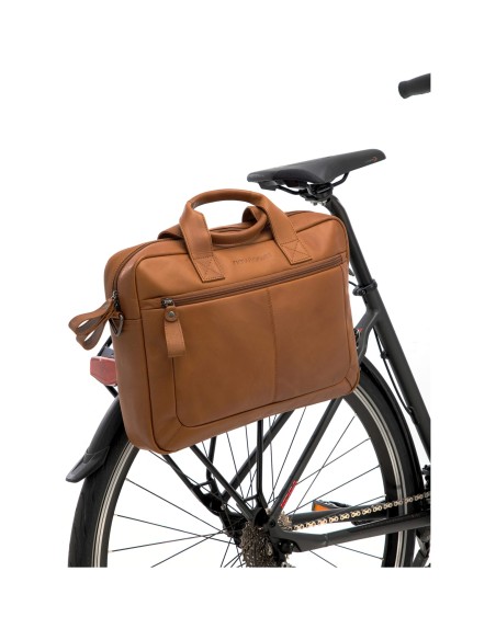 New Looxs laptoptas Luko leer cognac 7.5L 15 inch