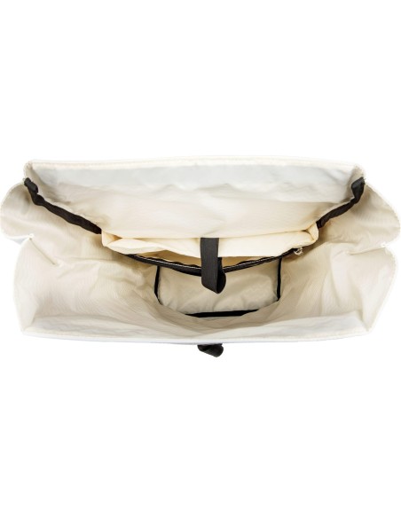 New Looxs fietstas enkel Nyborg lichtgrijs/zwart 17L