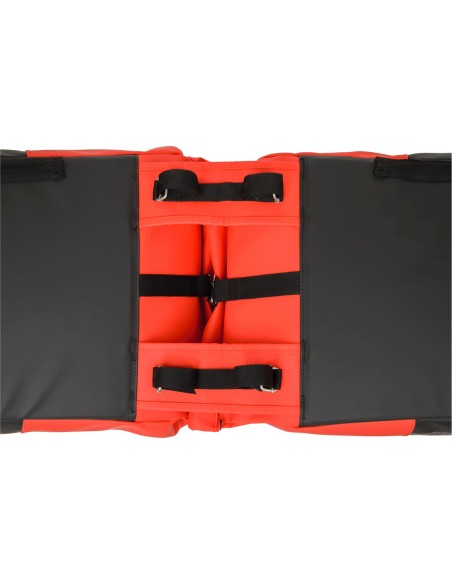 New Looxs fietstas dubbel Nyborg rood/zwart 34L