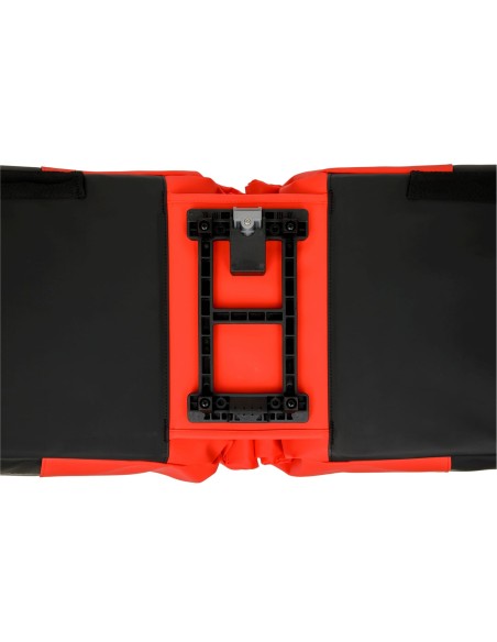 New Looxs fietstas dubbel Nyborg rood/zwart MIK 34L