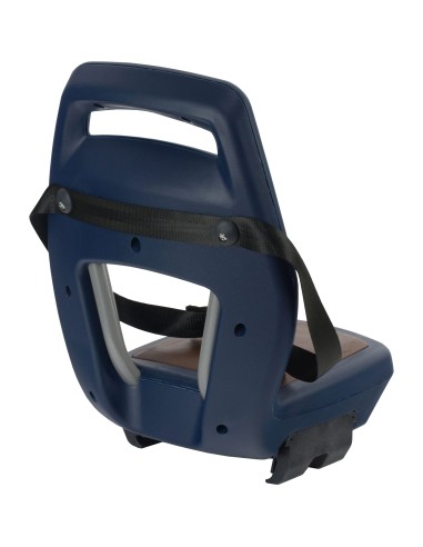 Qibbel achterzitje Junior 6+ drager bev. blauw/bruin