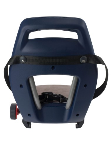 Qibbel achterzitje Junior 6+ drager bev. blauw/bruin