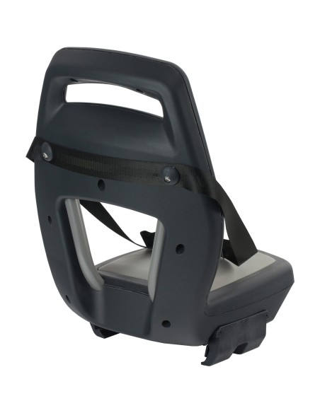Qibbel achterzitje Junior 6+ Granite Grey - antraciet/grijs