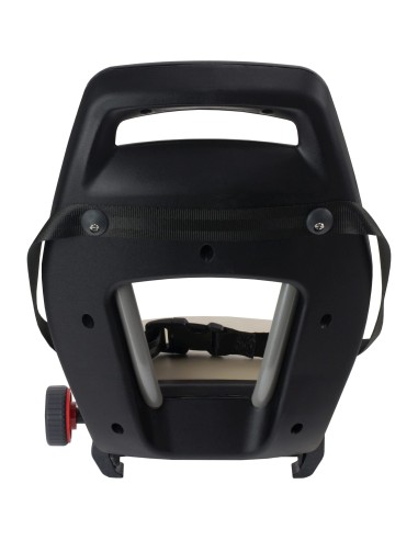 Qibbel achterzitje Junior 6+ drager bev. zwart/khaki