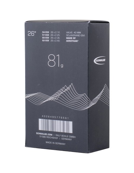 Schwalbe bnb SV13E Aerothan 26 x 2.10-2.40 fv 40mm