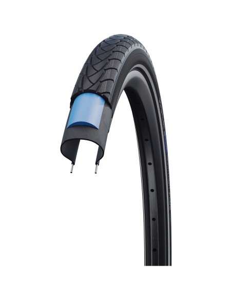 Schwalbe btb Marathon Plus 24 x 1 3/8 grijs/zwart