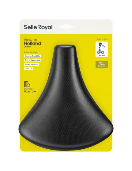Selle Royal zadel Holland Unitech zwart