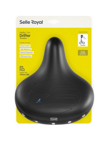 Selle Royal zadel Drifter Strengtex 5111 zwart