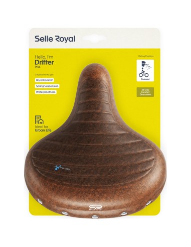 Selle Royal zadel Drifter Plus 5111 bruin