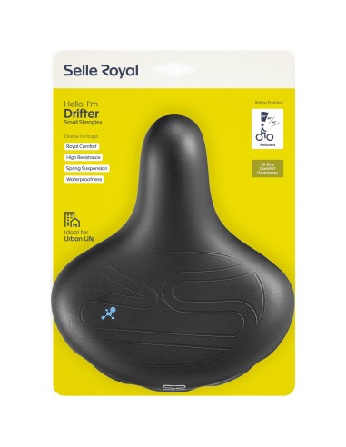 Selle Royal zadel Drifter Junior Small Strengtex 5167 zwart