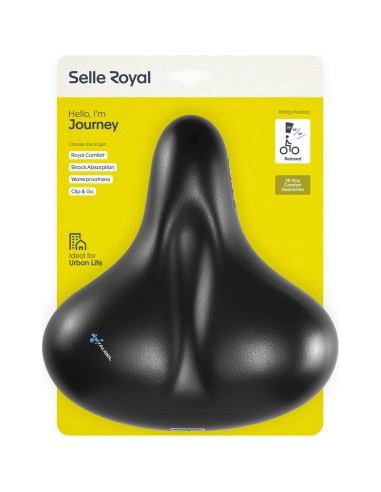 Selle Royal zadel Journey zwart