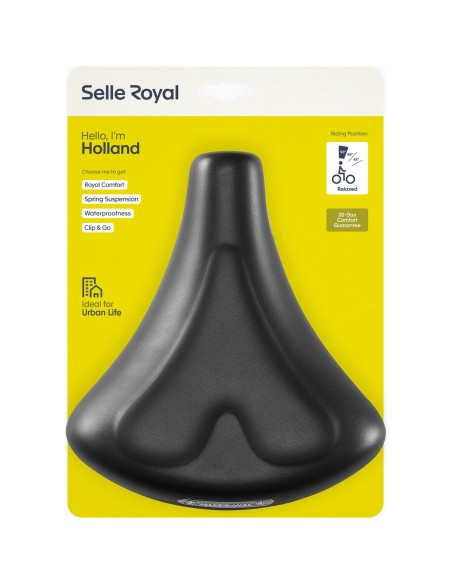 Selle Royal zadel Holland 82615G zwart