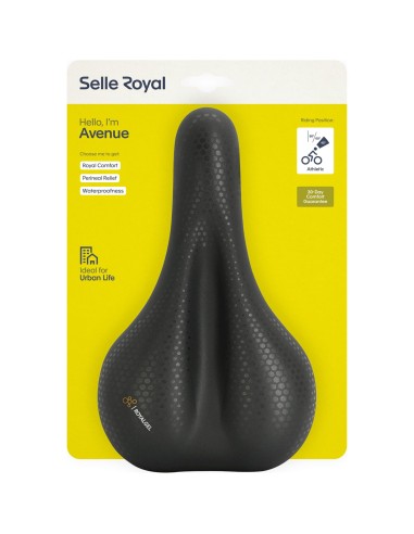 Selle Royal zadel Avenue Athletic zwart
