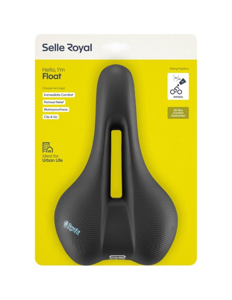 Selle Royal zadel Float Athletic zwart