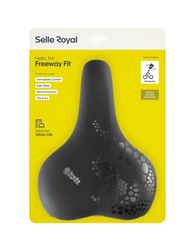 Selle Royal zadel Freeway Fit Moderate zwart