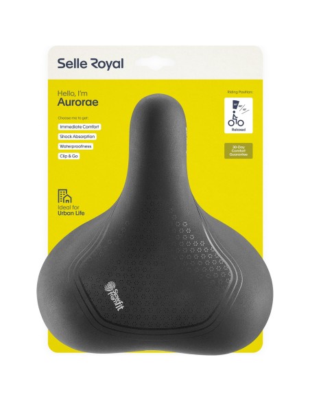 Selle Royal zadel Aurorae Relaxed zwart