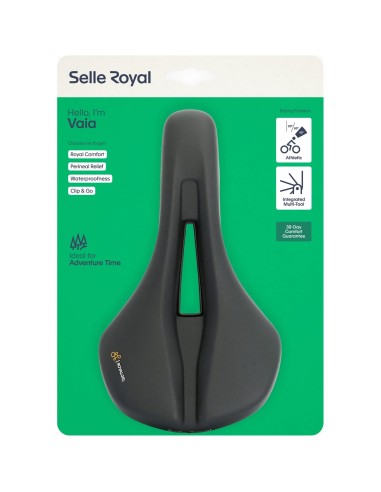 Selle Royal zadel Vaia Athletic zwart