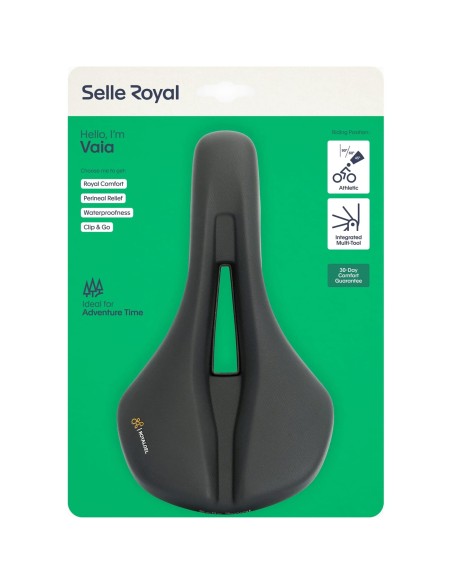 Selle Royal zadel Vaia Athletic zwart