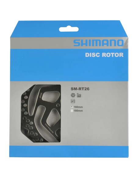 Shimano remschijf 160mm SM-RT26 6 bouts