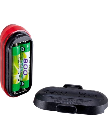 Sigma achterlicht Curve batterij zadelpen