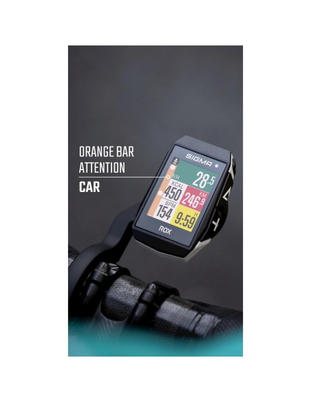 Sigma fietscomputer ROX 11.1 EVO GPS Black
