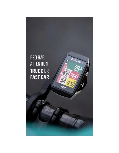 Sigma fietscomputer ROX 11.1 EVO GPS Black HR + sensoren se