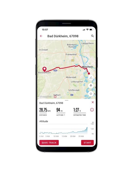 Sigma fietscomputer ROX 4.0 GPS White HR top mount set